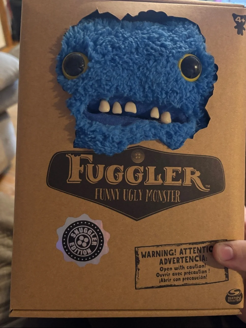 Fuggler Funny Ugly Monster Stuffed Toy - Blue - Picture 1 of 1